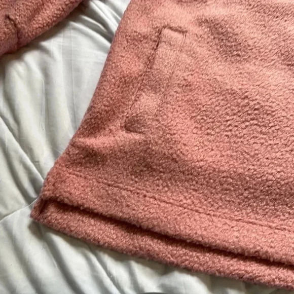 Lands end pink pullover cowl neck medium - Picture 6 of 7